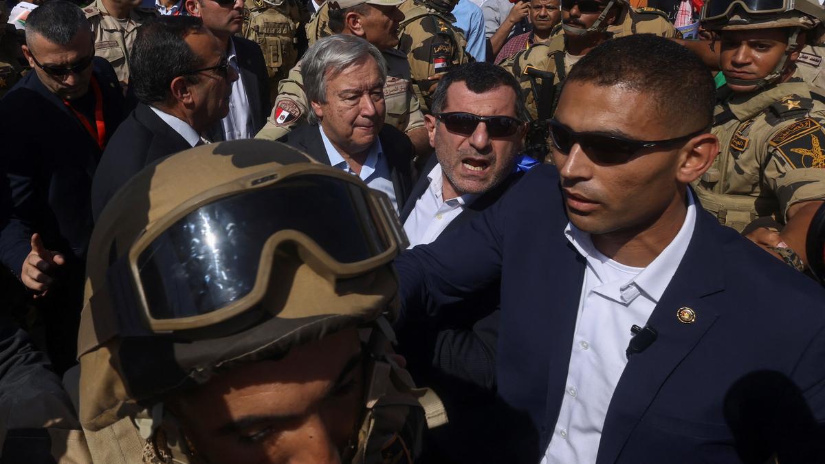 Top news of the day: U.N. Secretary-General Antonio Guterres appeals for aid trucks to be allowed into Gaza; Delhi government calls for firecracker ban in entire NCR, and more