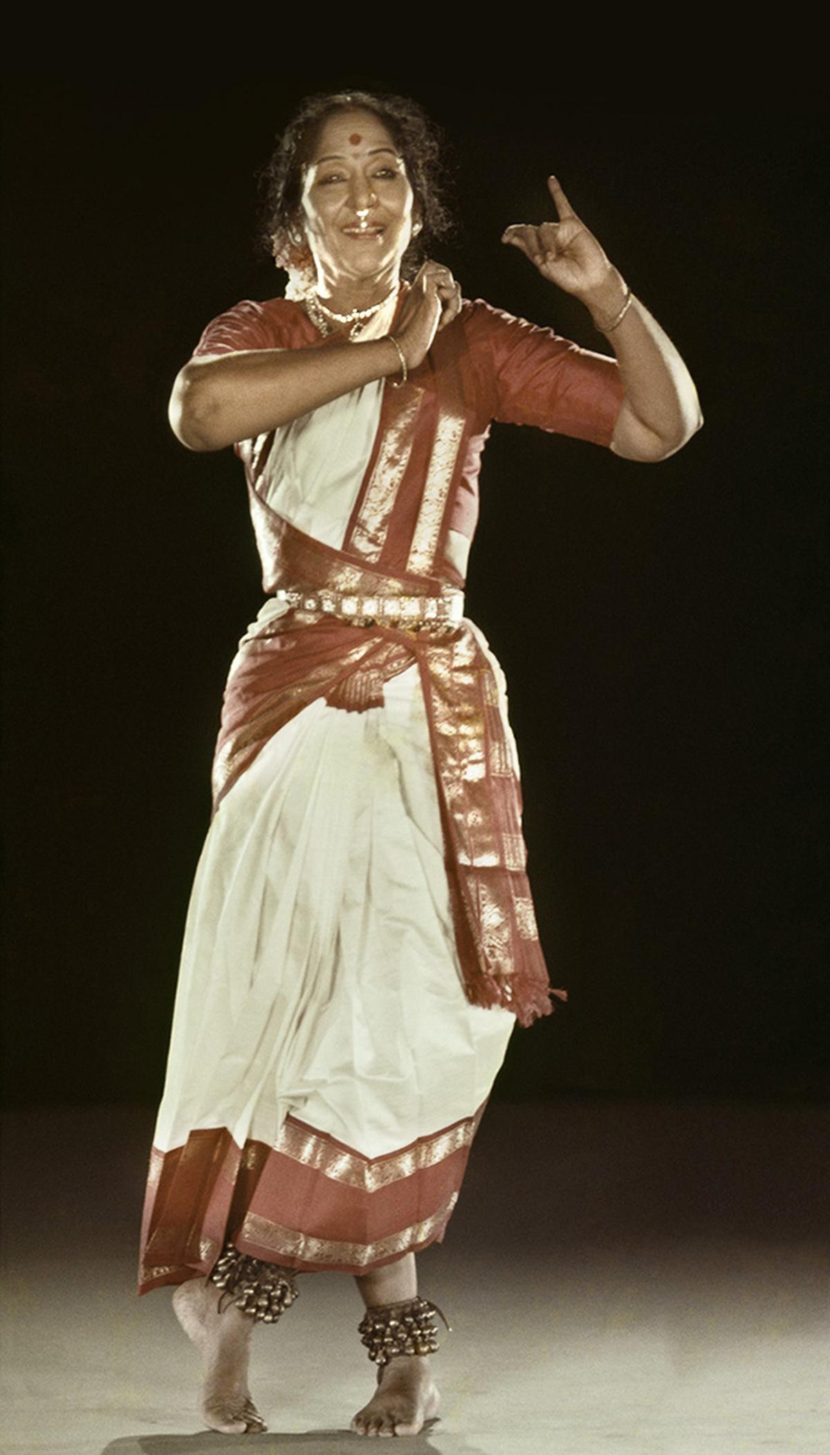 Rainha da atuação T. Balasaraswati.