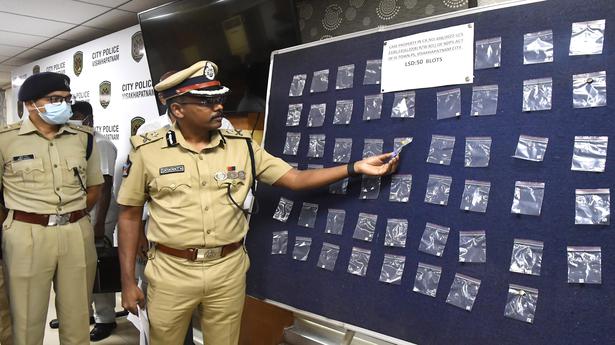 Drug racket busted, 50 LSD blots seized from five youths in Visakhapatnam