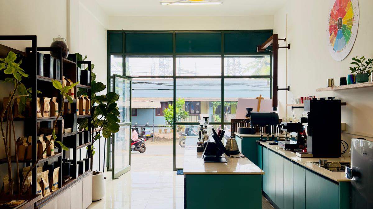Learn how to brew coffee and enjoy it at Ffox, an experiential cafe in Aluva