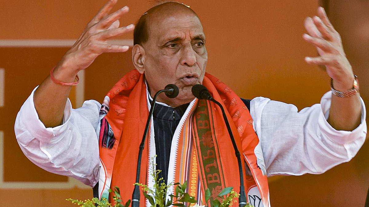 We will never feel the need to change the basic structure of the Constitution: Rajnath