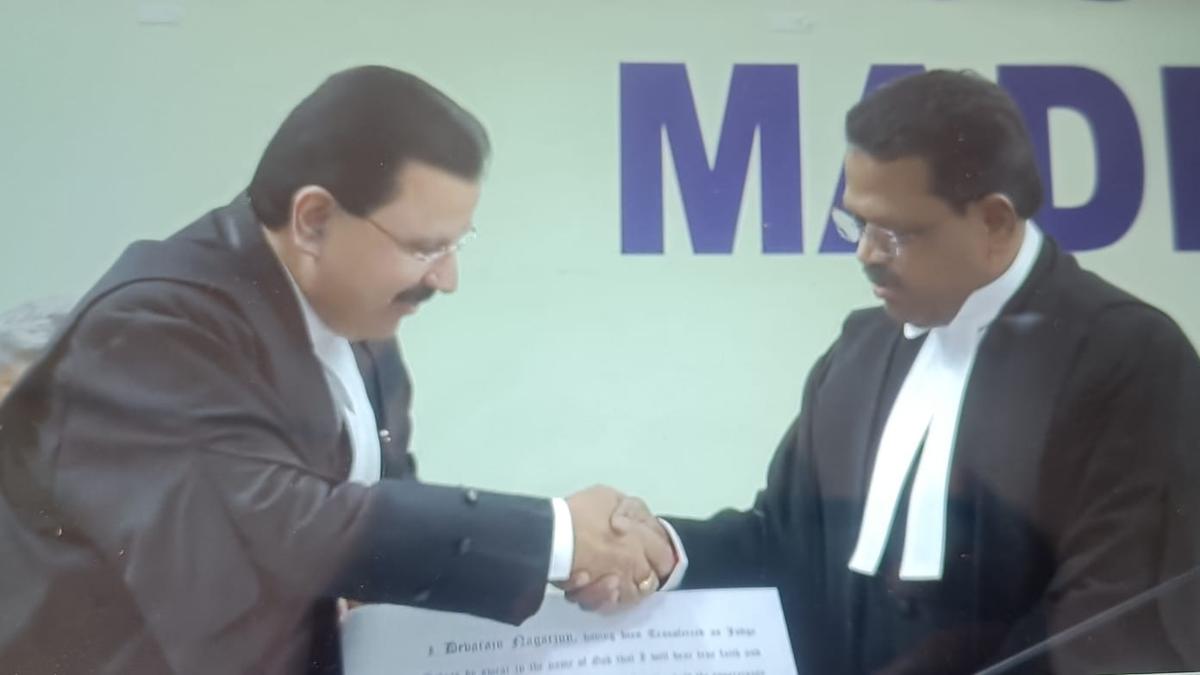 Justice D. Nagarjun from Telangana sworn in as judge of Madras High Court