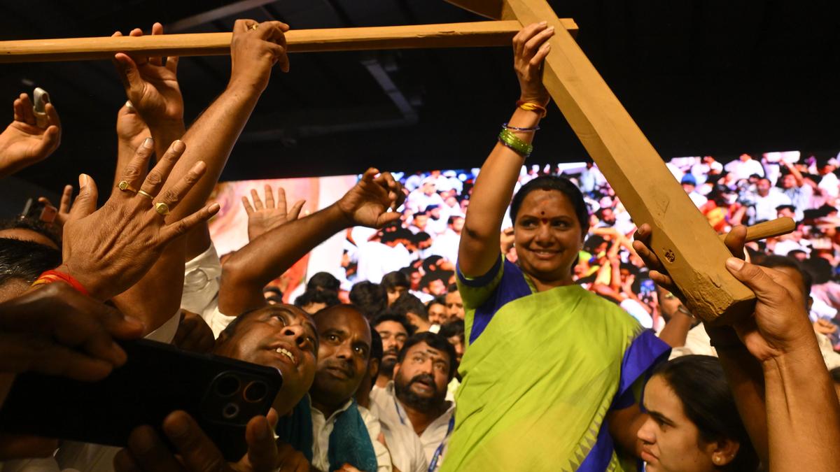 Kavitha launches ‘Telangana Rashtra Sena’, aims to shape Telangana’s future