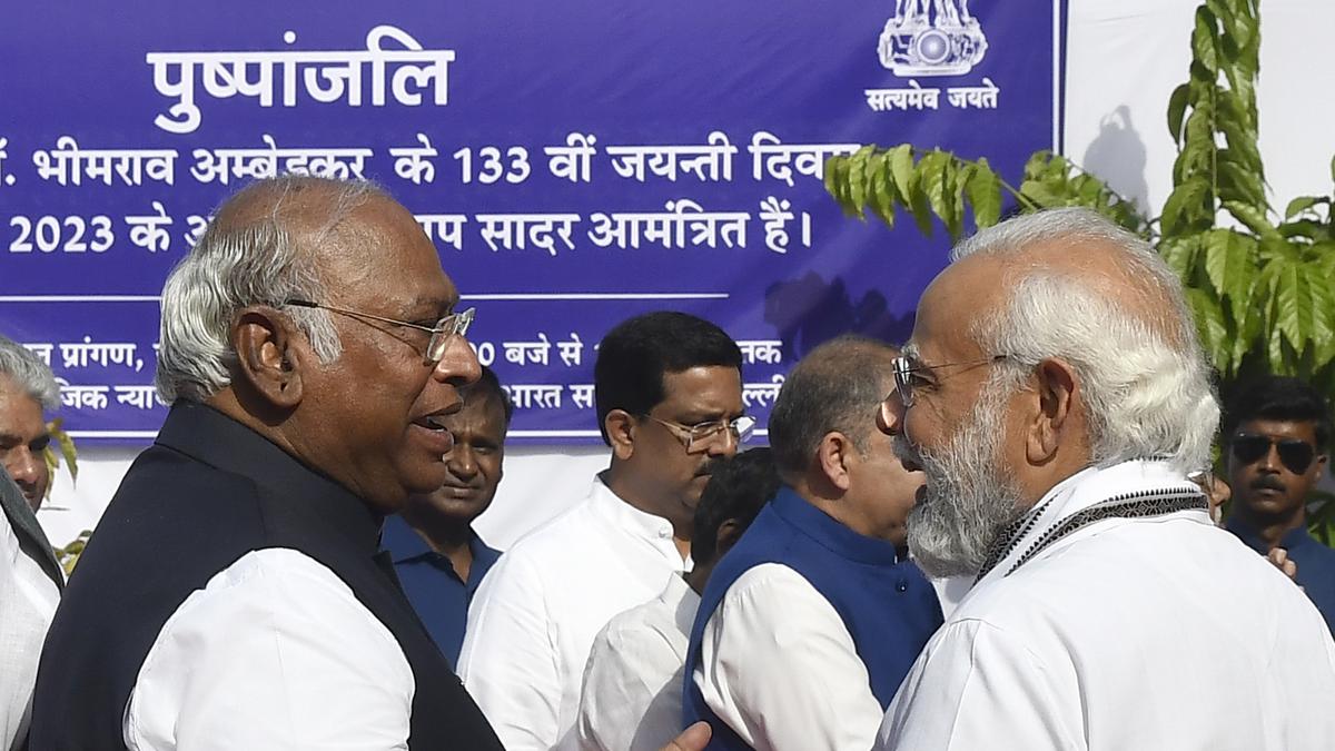 PM Modi greets Congress president Mallikarjun Kharge on his birthday