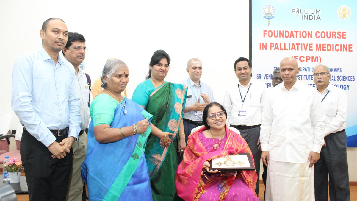 Andhra Pradesh: SVIMS launches course on ‘Palliative medicine’