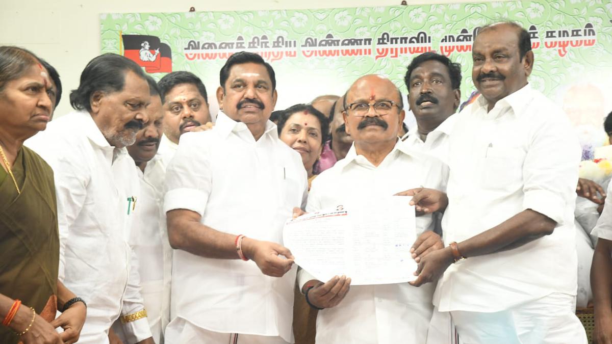 Edappadi Palaniswami declared AIADMK general secretary