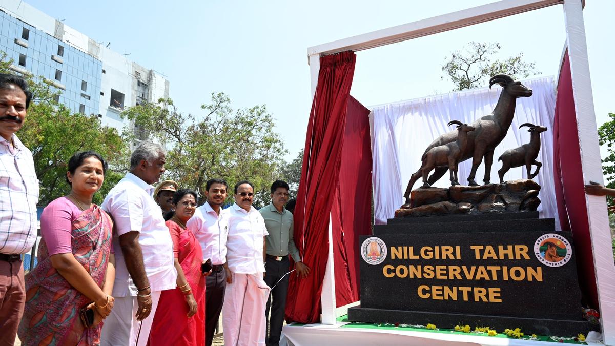 Foundation stone laid for Nilgiri Tahr Conservation Centre in Coimbatore