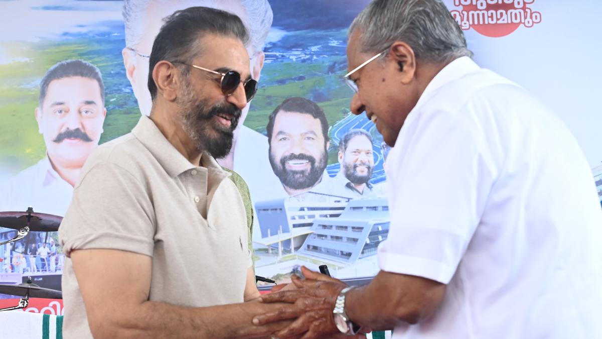 Need to encourage leaders like Pinarayi Vijayan: Kamal Haasan