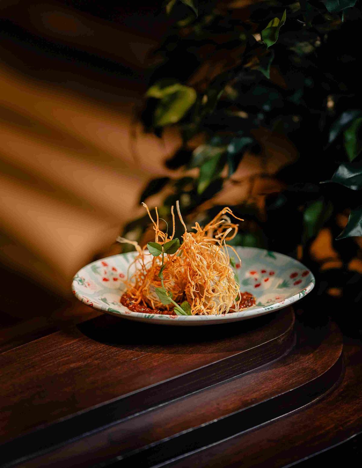Thai Mala dumplings reimagined 