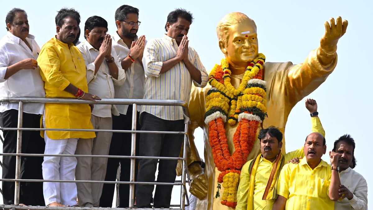 NTR was great leader, social reformer: Andhra Pradesh CM Chandrababu Naidu