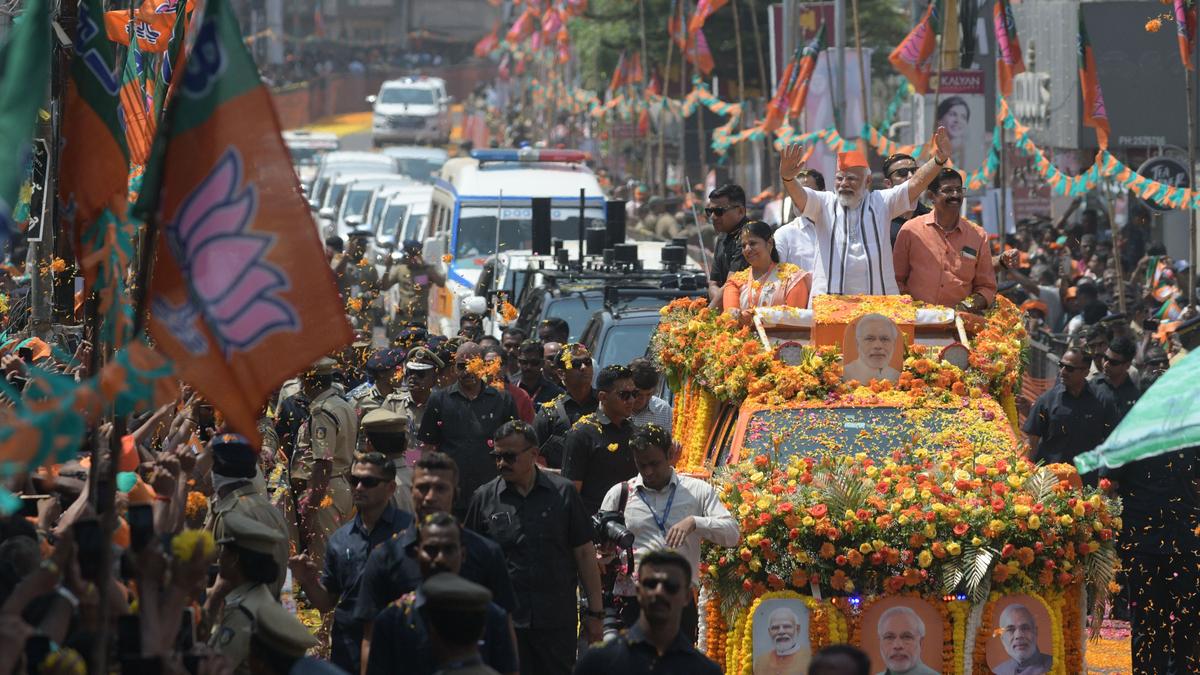 Lok Sabha elections 2024 in pictures | Vignettes of PM Modi’ south India tour