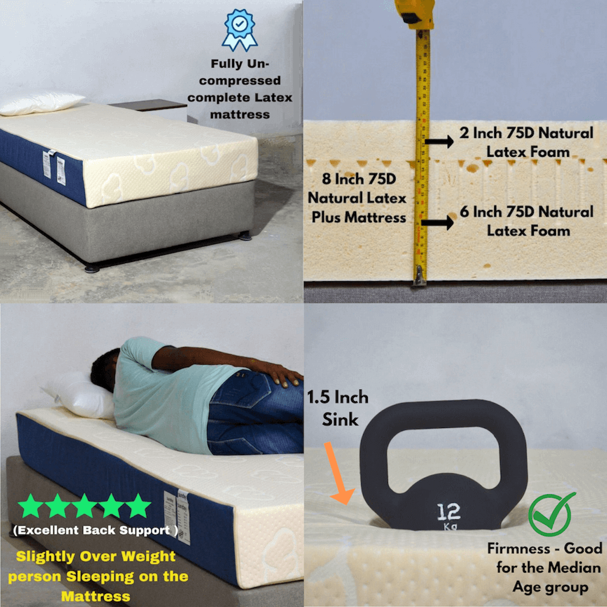Printed Double Bed Foam Mattress at Rs 80 in Hyderabad