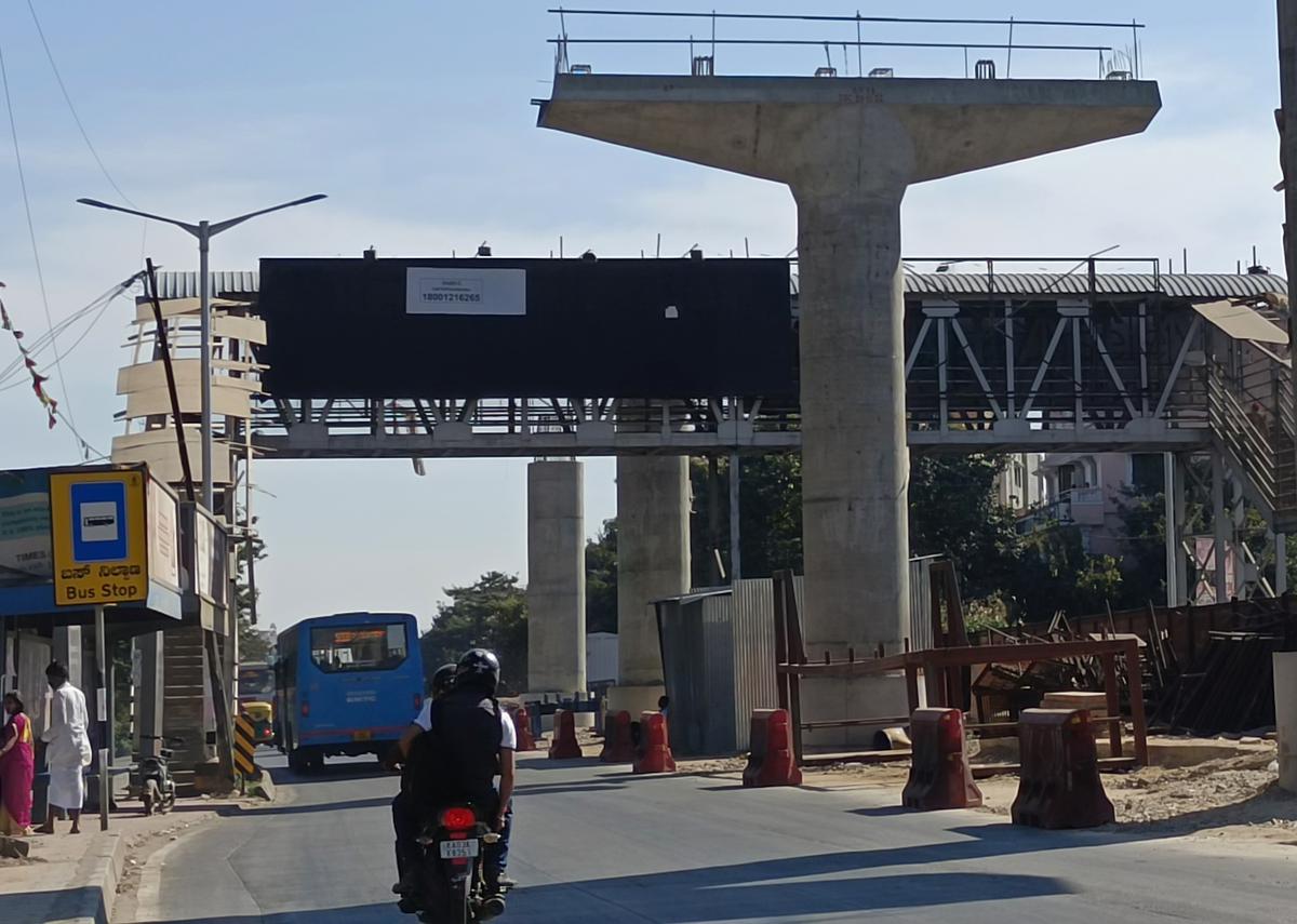 After commencement of metro works on ORR, access to skywalks has become a challenge for the pedestrians. The BMRCL likely to dismantle many skywalks to build the elevated corridor in coming days.