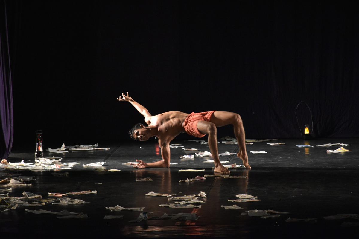 From Surjit’’s choreographic work ‘Nerves’