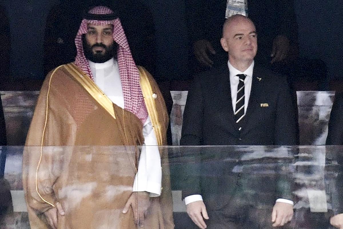 File picture of Saudi Arabia Crown Prince Mohammed bin Salman at the 2018 World Cup in Moscow, Russia File picture of Saudi Arabia Crown Prince Mohammed bin Salman at the 2018 World Cup in Moscow, Russia