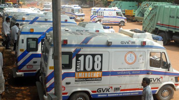 108 ambulance services hit across Karnataka due to technical glitch at call centre