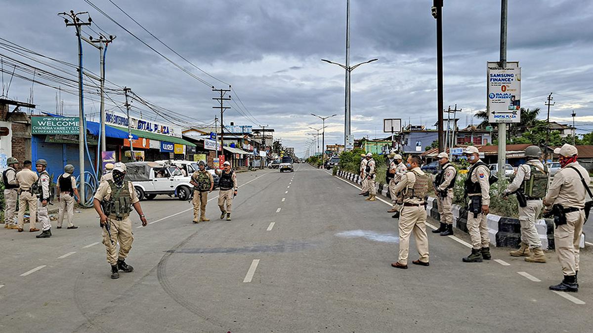 Curfew relaxed in five valley districts of Manipur The Hindu