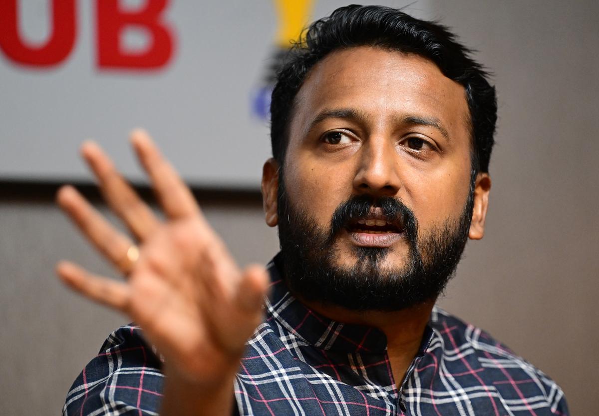 Kerala MLA Rahul Mamkootathil visits his Palakkad constituency weeks after  sexual misconduct charges - The Hindu