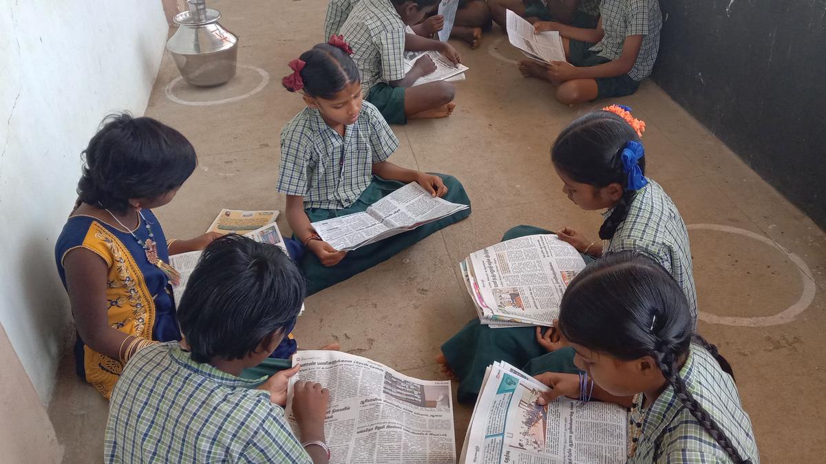 Learning made easy through ‘Illam Thedi Kalvi’ scheme in Thayanur village