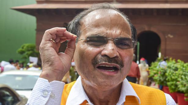 Madhya Pradesh police file FIR against Adhir Ranjan Chowdhury over President remark on BJP neta's complaint