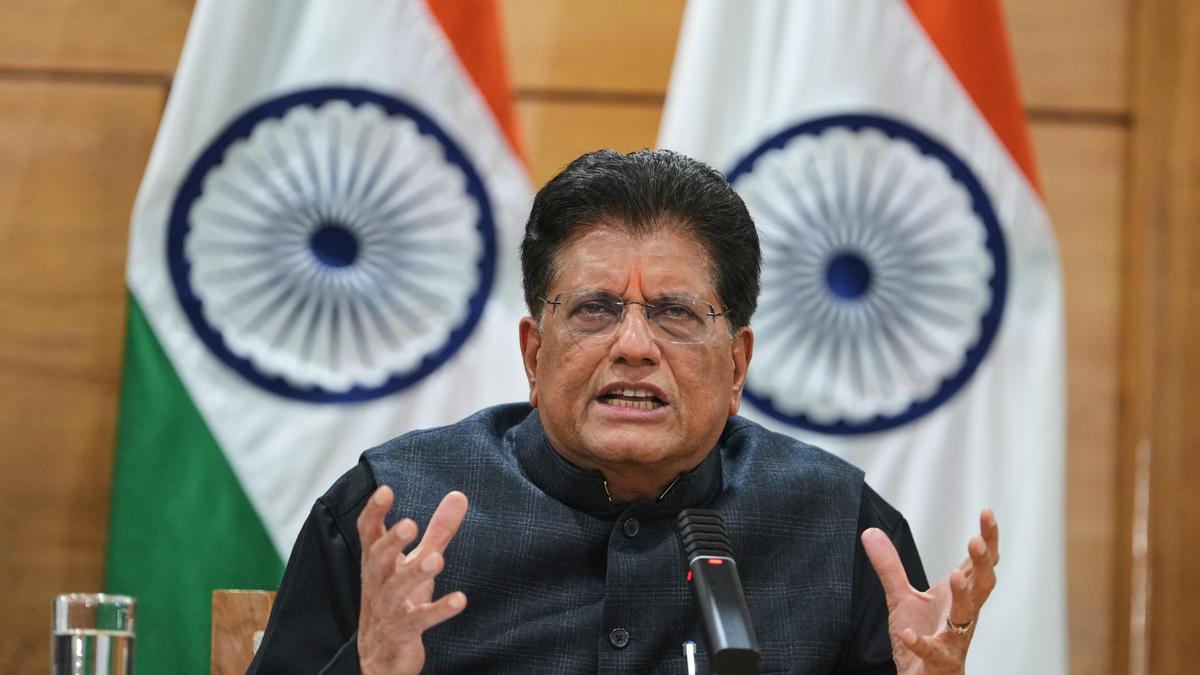 India-U.S. trade deal will not include sensitive agricultural items and dairy: Goyal