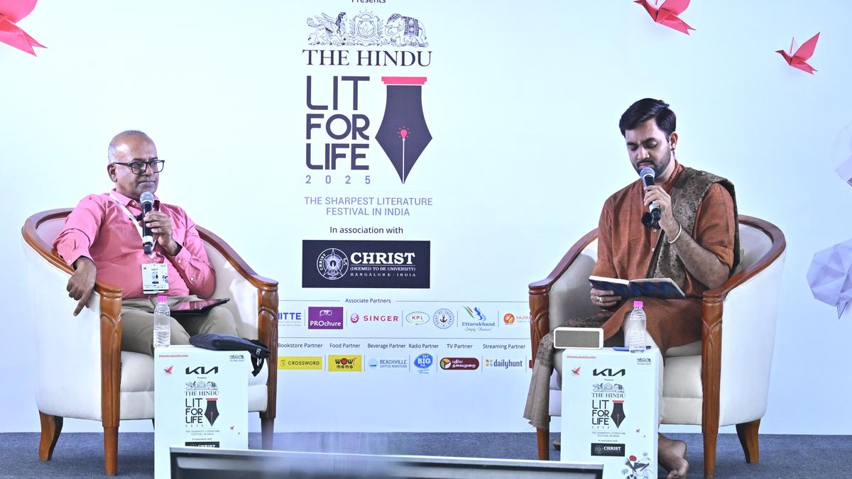 The Hindu Lit For Life 2025: V. Sriram and Ashwath Narayanan inspect the audacious expressions of devotion
