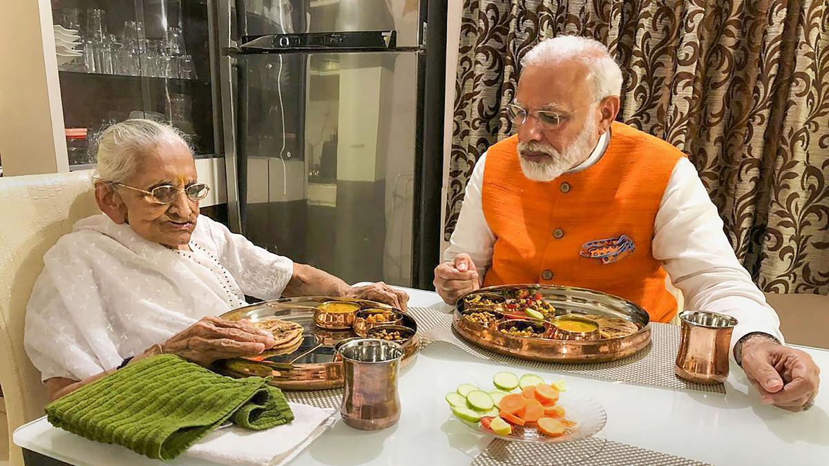 PM Modi’s mother admitted to hospital, condition stable