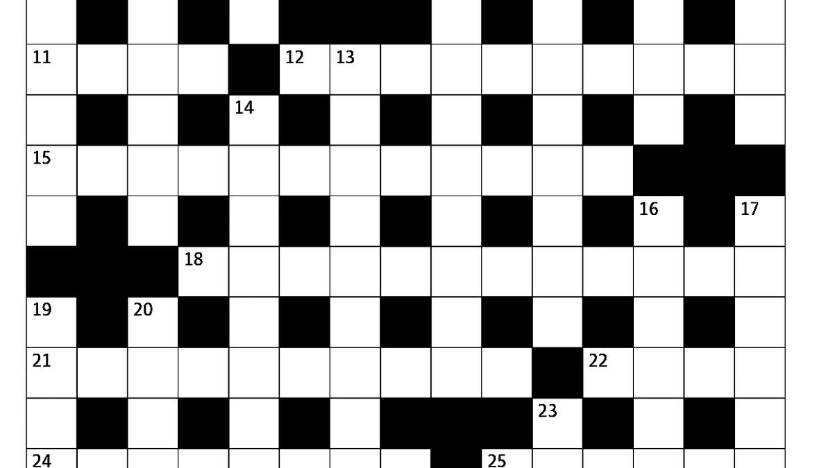 The Sunday Crossword No. 3243