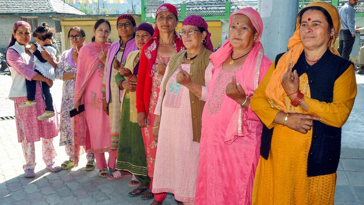 Himachal panchayat polls: 78.53% polling in first phase, women voters outnumber men