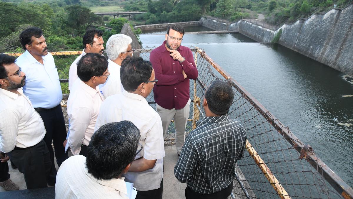 GVMC chief directs planners at Tatipudi to outline Water Supply scheme
