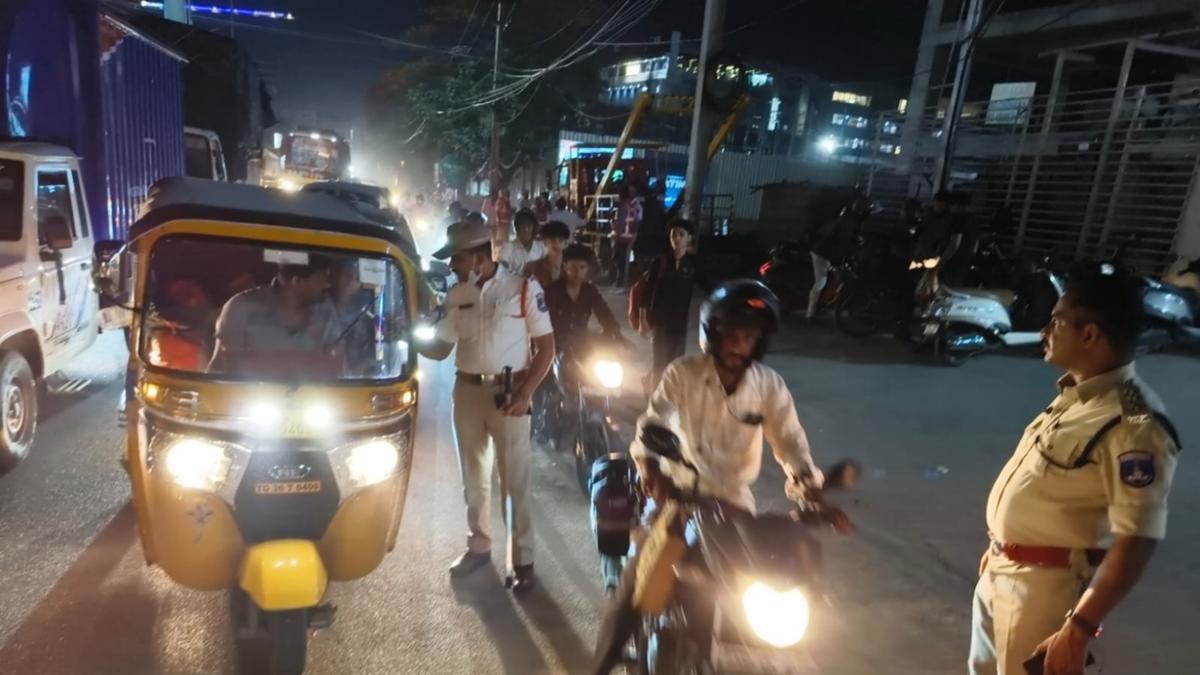 1,036 motorists booked for drunk driving across tri-commissionerate limits in special enforcement drives