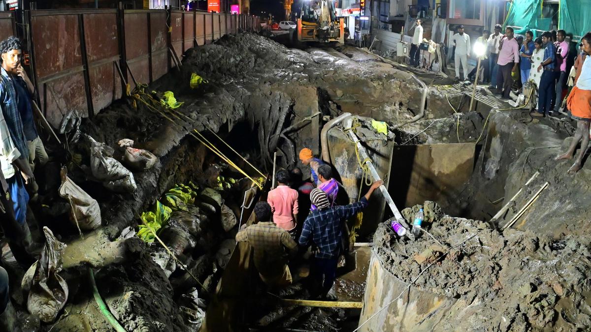 Pipeline burst: water supply to be restored