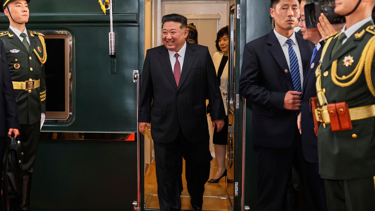 North Korea’s Kim Jong Un arrives in Beijing for military parade alongside Putin, Xi
