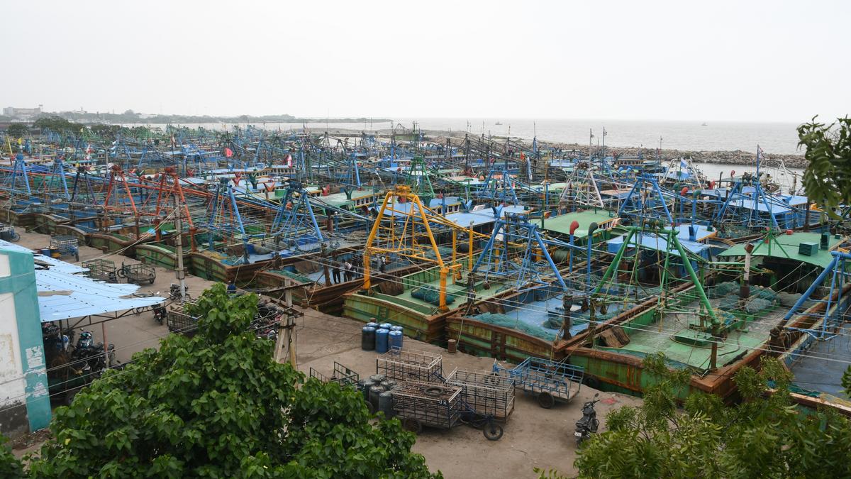 Rough sea stalls fishing operations in Thoothukudi