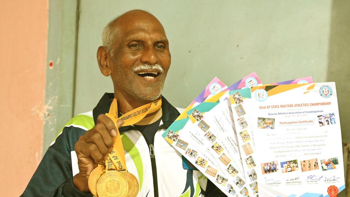 68yearold fair price shop dealer shines at Masters Athletics Championship 2022 The Hindu