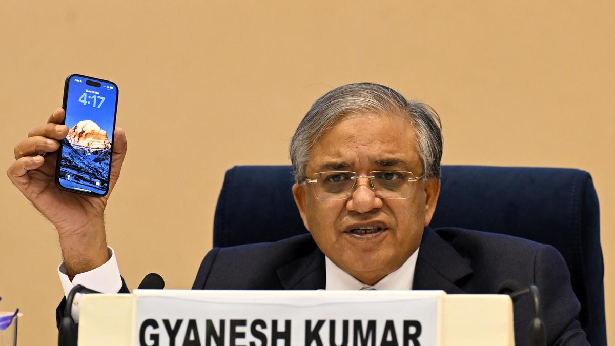 Opposition parties submit fresh notice seeking motion for removal of CEC Gyanesh Kumar