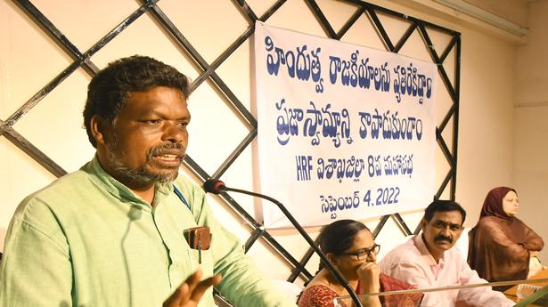Andhra Pradesh: tribals being driven out of their habitat in the name of development, alleges Adivasi JAC leader