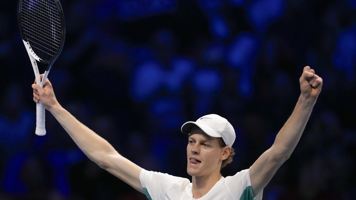 Sinner sees off Medvedev to reach final of ATP Finals