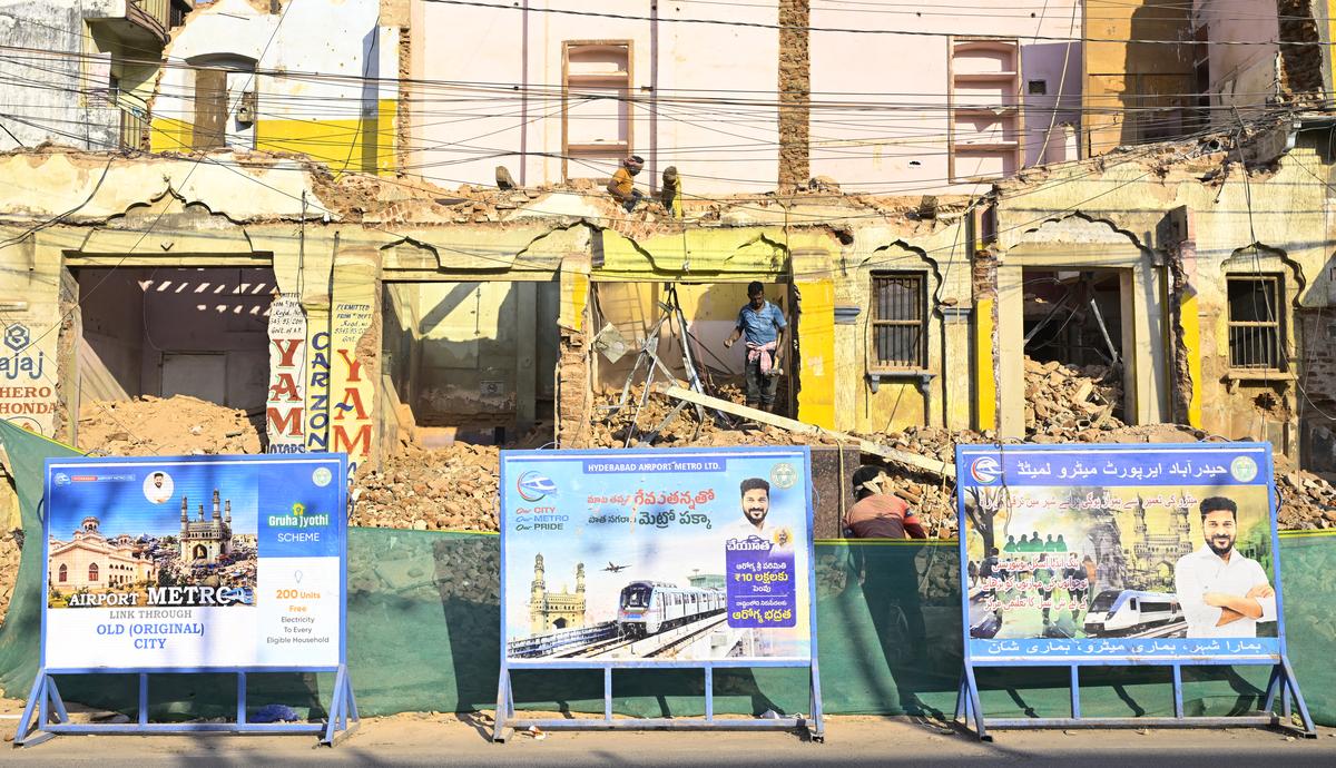 The HAML agency has been able to get 325 individual consents and 216 through awards for the properties to enable demolitions for road widening for the metro rail through the Old City of Hyderabad. 