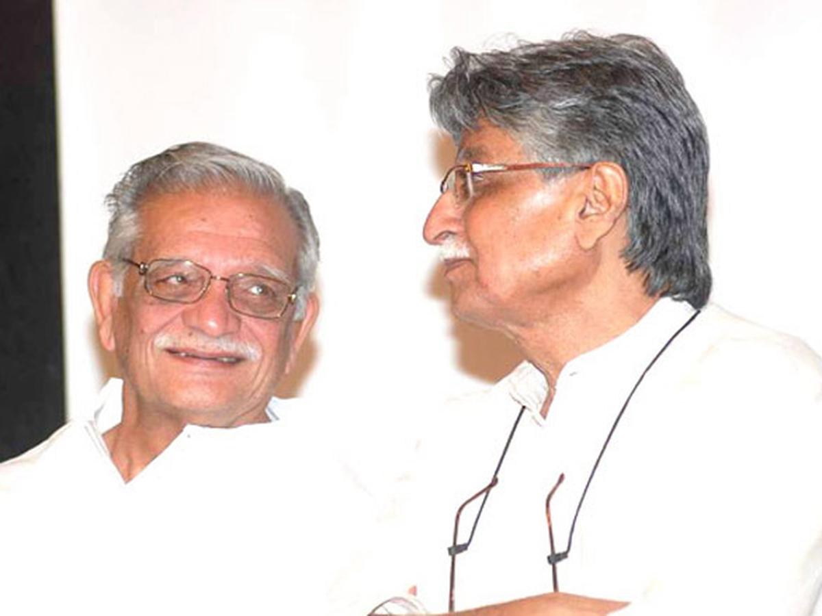 गुलज़ार के साथ जावेद सिद्दीकी गुलज़ार के साथ जावेद सिद्दीकी