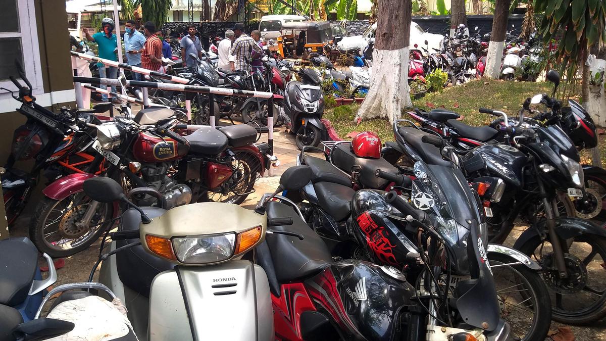 Action underway to clear scrap and seized vehicles from police stations across Thiruvananthapuram
