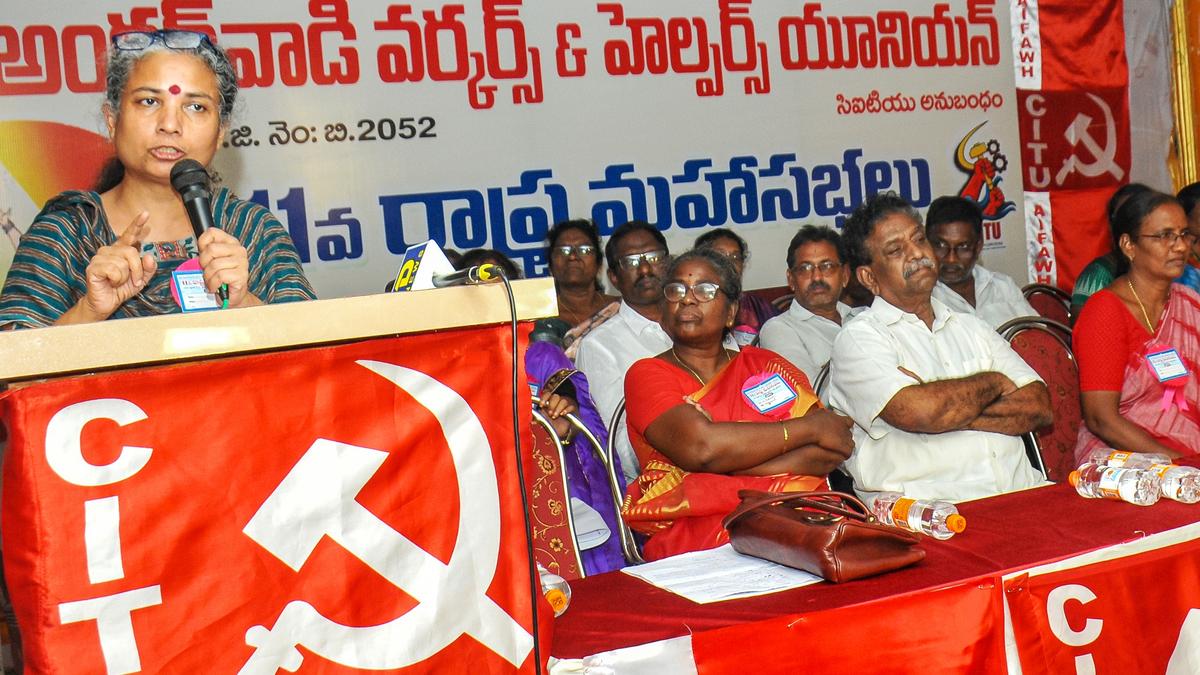 Anganwadi workers, helpers call for protection of ICDS scheme