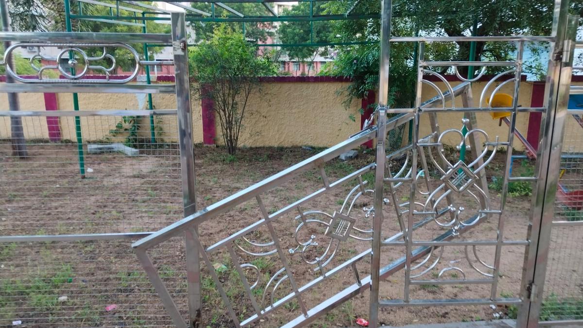 Overgrown plants, dilapidated equipment keep children away from Race Course Road park