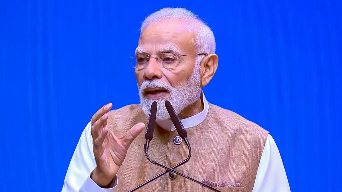 India can emerge as a ‘data hub’, says PM Modi at India Mobile Congress 2025