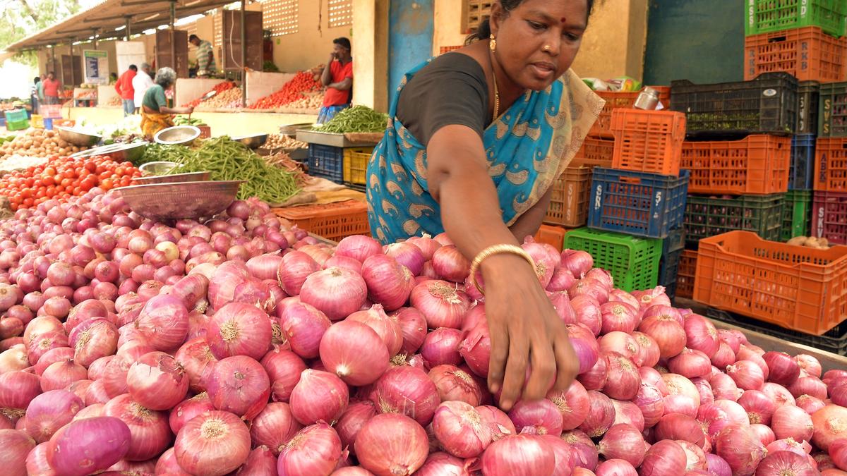 Onion prices go south owing to glut in Tiruchi market
