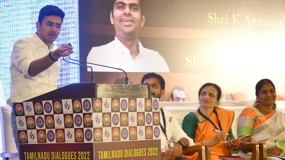 Congress MP Manickam Tagore slams Tejasvi Surya for ‘childish behaviour