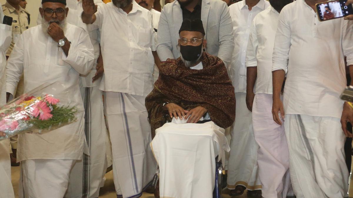 Maudany in Kerala to visit his ailing father