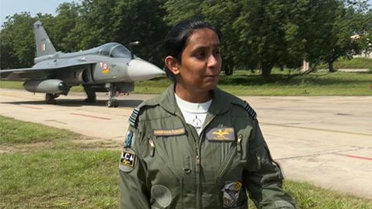 Mohana Singh becomes the first woman fighter pilot in the LCA Tejas fighter fleet