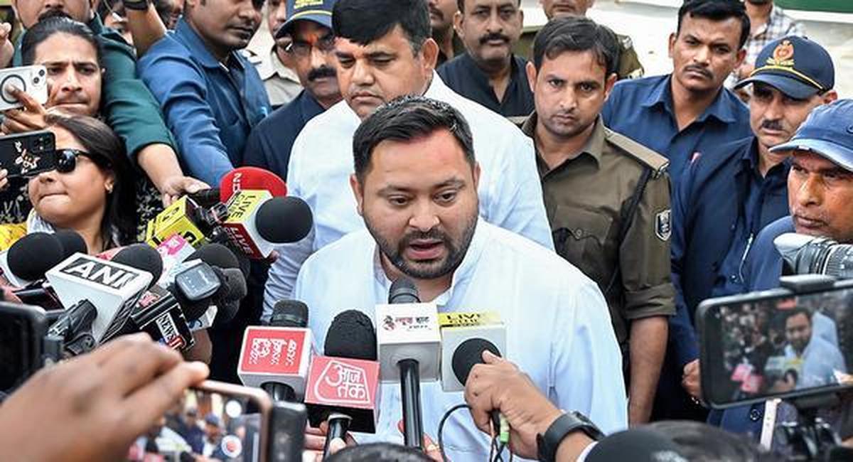 Tejashwi Yadav alleges JD(U) leaders conspired with BJP to force Nitish Kumar’s exit