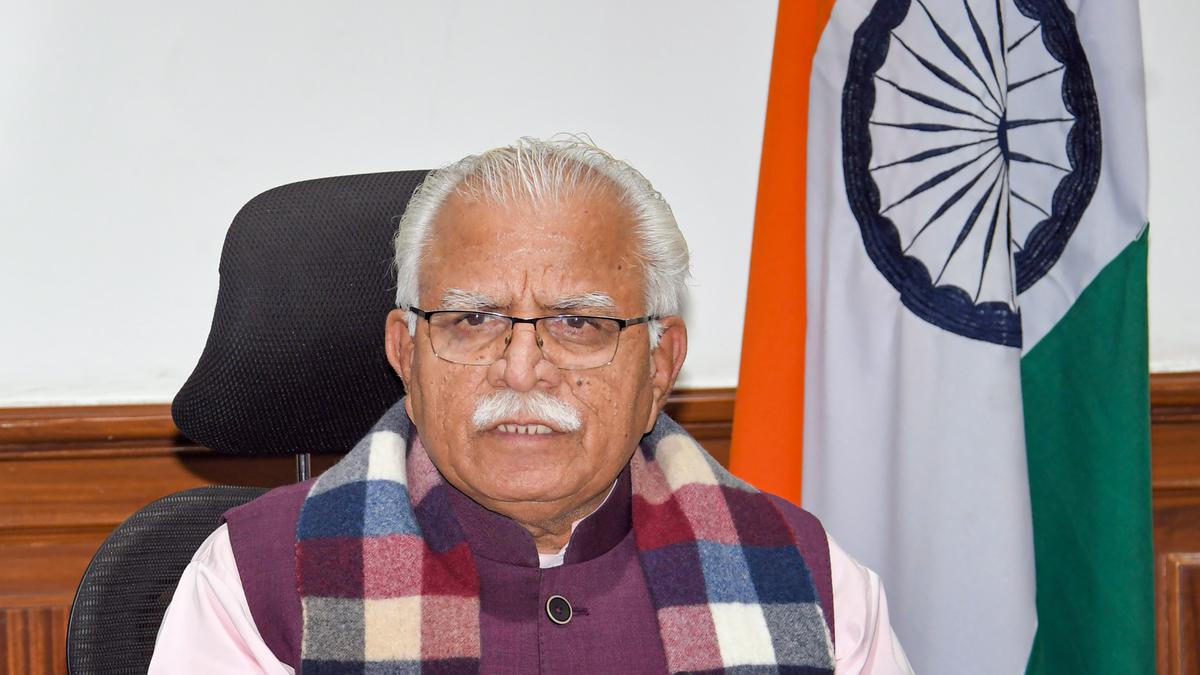 CM Khattar accuses Opposition of misleading people over Haryana’s ‘unemployment’ 